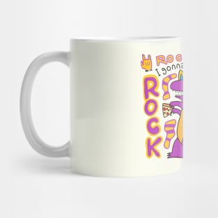 rock spirit, dinosaur Mug